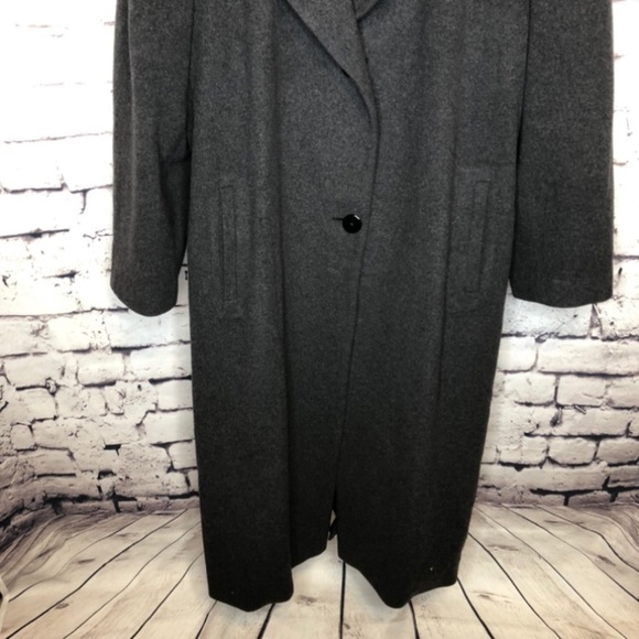 VTG Larry Levine Cashmere & Lambswool Pea Coat - Picture 3 of 6